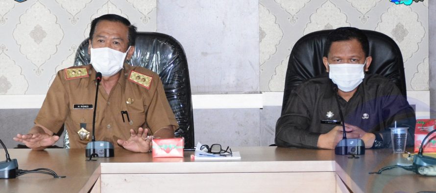 BAGIAN HUKUM SETDA OKU SELATAN GELAR RAPAT PERSIAPAN PELAKSANAAN PENYUSUNAN LAPORAN KABUPATEN PEDULI HAM.