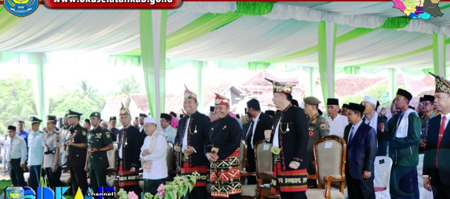 BUPATI POPO ALI DAMPINGI GUBERNUR SUMSEL RESMIKAN GEDUNG PC NU OKU SELATAN