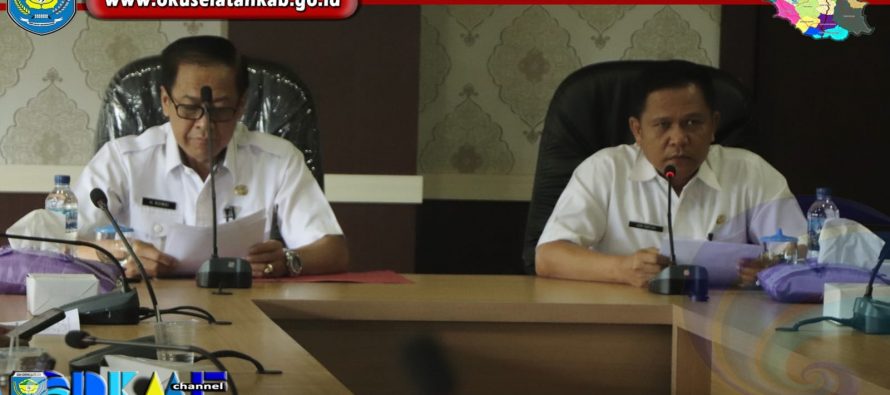 PEMKAB OKU SELATAN GELAR RAPAT PEMANTAPAN TABLIGH AKBAR DALAM RANGKA PERINGTAN HUT KE-19 KABUPATEN OKU SELATAN TAHUN 2023.