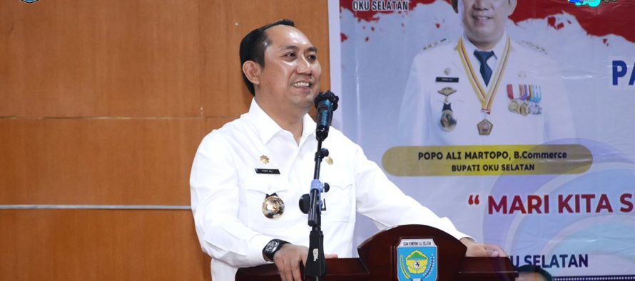 BUPATI POPO HARAPKAN PILKADES SERENTAK TAHUN 2023, DAMAI, JUJUR, ADIL DAN DEMOKRATIS UNTUK MENUJU OKU SELATAN YANG LEBIH SEJAHTERA.
