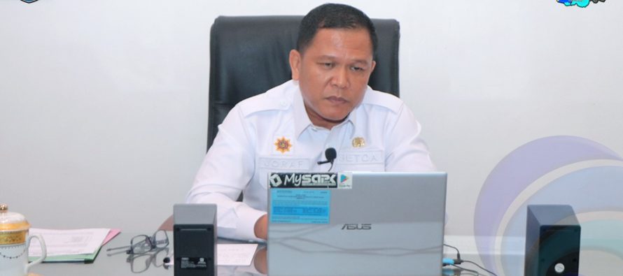 ASISTEN I SETDA OKU SELATAN IKUTI RAPAT PEMBAHASAN RENCANA PELAKSANAAN UJI KOMPETENSI ASSESSMENT PEJABAT PIMPINAN TINGGI PRATAMA DENGAN MABES POLRI