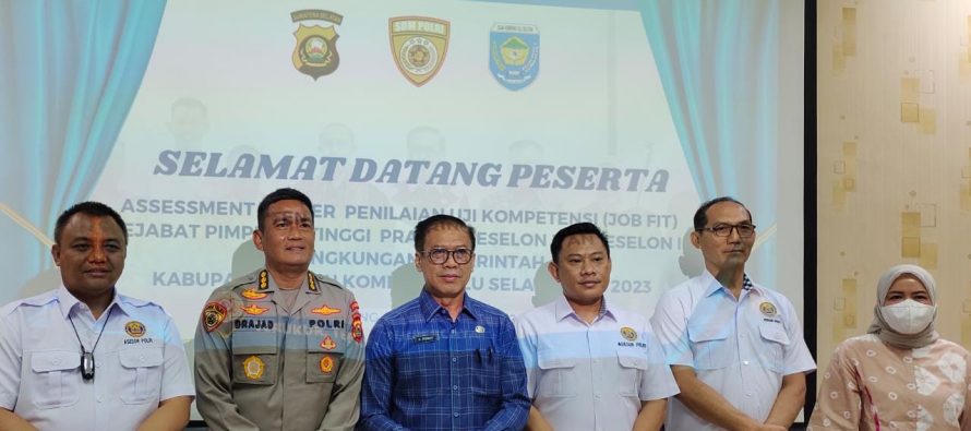 IMPLEMENTASIKAN UU 5/2014, PEMKAB OKU SELATAN GELAR UJI KOMPETENSI ASSESMENT CALON PEJABAT TINGGI PRATAMA.