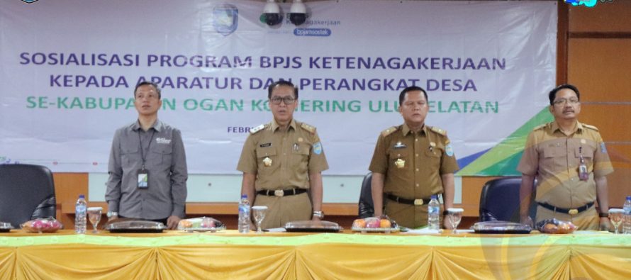 WUJUD KEPEDULIAN TERHADAP APARATUR DESA DAN PEGAWAI NON-ASN, PEMKAB OKU SELATAN JALIN KERJASAMA DENGAN BPJS KETENAGAKERJAAN
