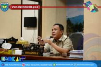 KOMISI III DPRD OKU SELATAN PIMPIN RAPAT BERSAMA MITRA KERJA TERKAIT RETRIBUSI PASAR DI OKU SELATAN.