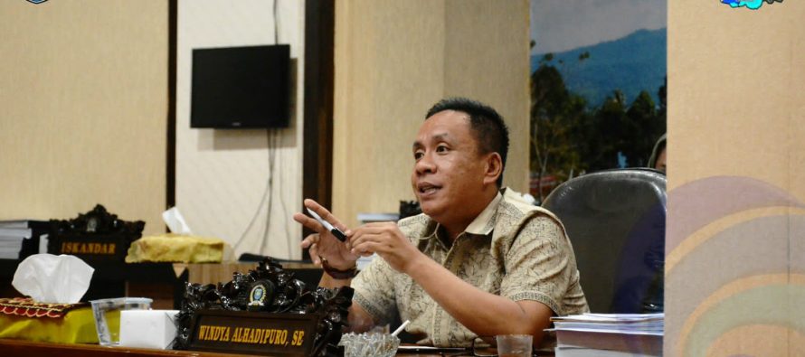 KOMISI III DPRD OKU SELATAN PIMPIN RAPAT BERSAMA MITRA KERJA TERKAIT RETRIBUSI PASAR DI OKU SELATAN.