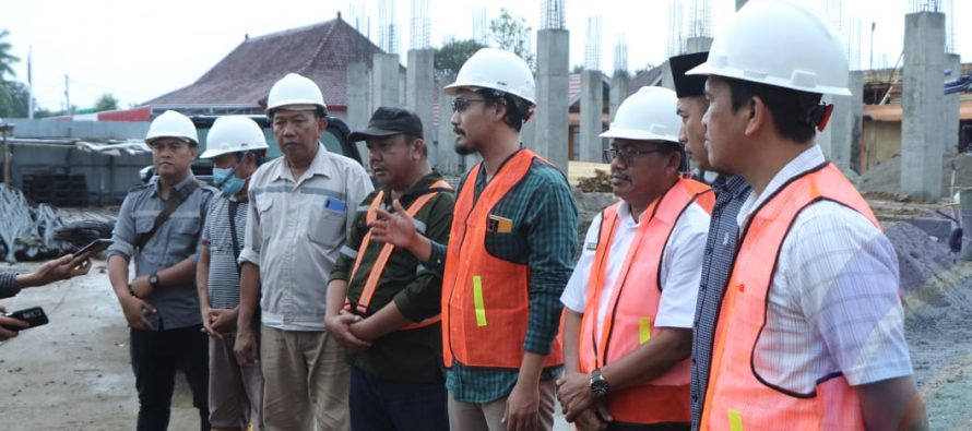 PEMKAB BERSAMA DPRD OKU SELATAN LAKUKAN MONITORING PEMBANGUNAN RSUD MUARADUA DAN TAMAN OKU SELATAN