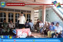 WAKIL BUPATI OKU SELATAN SAMBANGI KORBAN KEBAKARAN DI DESA KARANG AGUNG KECAMATAN SIMPANG.