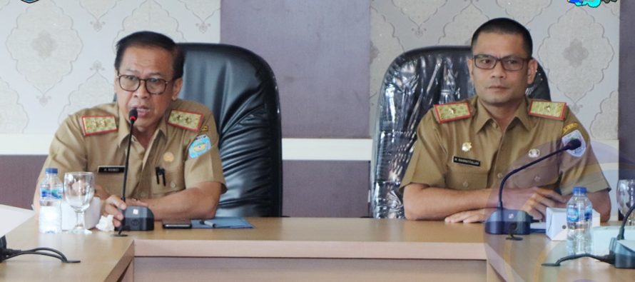 SEKDA PIMPIN LANGSUNG RAPAT DENGAN PEMBAHASAN PERUBAHAN ATAS PERATURAN KEPALA DAERAH OKU SELATAN NOMOR 35 TAHUN 2022