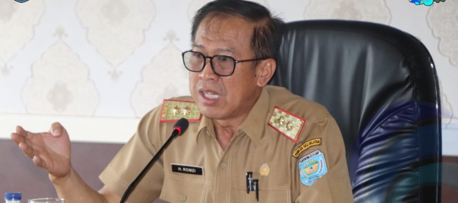 SEKDA OKU SELATAN HADIRI RAKOR DAN PENANDATANGANAN PERJANJIAN KERJASAMA PEMANFAATAN DATA