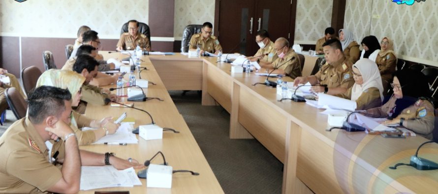 SEKDA OKU SELATAN PIMPIN RAPAT LANJUTAN ATAS PERUBAHAN PERKADA NO. 35/2022