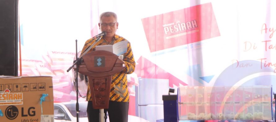 ASISTEN II BIDANG EKONOMI DAN PEMBANGUNAN SETDA OKU SELATAN, HADIRI UNDIAN BANK SUMSEL BABEL CABANG MUARADUA TABUNGAN PERSIRAH PERIODE JANUARI- DESEMBER 2022.