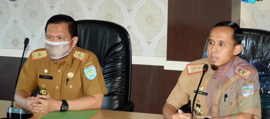 ASISTEN I PIMPIN RAPAT KOORDINASI KERJASAMA DAERAH KABUPATEN OKU SELATAN DENGAN INSTANSI VERTIKAL DAN PEMERINTAH DAERAH LAINNYA