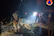 ATAS NAMA PEMERINTAH KABUPATEN OKU SELATAN TURUT BERDUKA CITA YANG MENDALAM ATAS MENINGGALNYA KORBAN MUSIBAH POHON TUMBANG DI RUAS JALAN SERASAN SEANDAN PEMKAB OKU SELATAN.