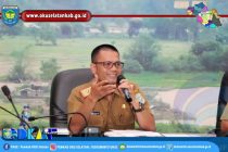 SEKRETARIS DAERAH PIMPIN RAPAT KERJA DI LINGKUNGAN PEMKAB KABUPATEN OKU SELATAN.