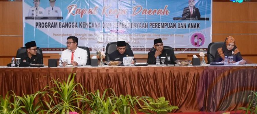 PEMKAB OKU SELATAN GELAR RAKERDA PROGRAM BANGGA KENCANA DAN PEMBERDAYAAN PEREMPUAN DAN ANAK TAHUN 2023