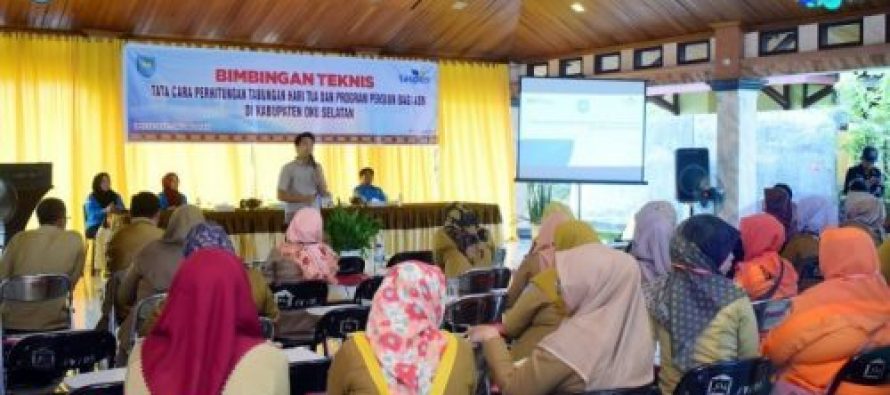 PEMERINTAH KABUPATEN OKU SELATAN MELALUI BPKAD OKU SELATAN, GELAR BIMTEK TATA CARA PENGHITUNGAN TABUNGAN HARI TUA DAN PROGRAM PENSIUN BAGI ASN.
