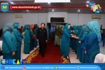 BUNDA ISYANA AJAK KETUA TP PKK HINGGA KE DESA DI OKU SELATAN UNTUK BERGERAK BERSAMA WUJUDKAN KELUARGA YANG SEJAHTERA