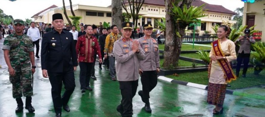 WAKIL BUPATI SHOLEHIEN SAMBUT KEDATANGAN KAPOLDA SUMSEL DALAM KUNJUNGAN KE BUMI SERASAN SEANDANAN