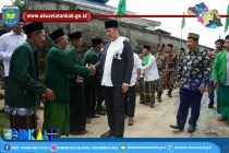 WAKIL BUPATI SHOLEHIEN ABUASIR HADIRI PELANTIKAN PIMPINAN RANTING MUSLIMAT NU OKU SELATAN