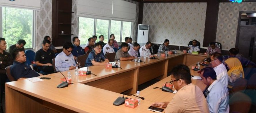 PEMKAB OKU SELATAN MELALUI DINAS PMPD GELAR RAPAT PERSIAPAN PELANTIKAN KEPALA DESA TERPILIH PILKADES SERENTAK KABUPATEN OKU SELATAN TAHUN 2023.