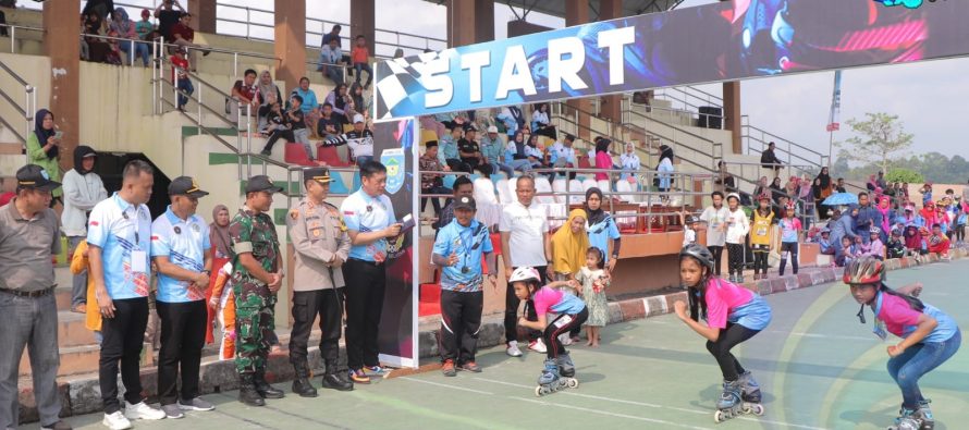 PULUHAN PESERTA PEREBUTKAN GELAR JUARA SEPATU RODA CEMERLANG BUPATI OKU SELATAN CUP 2023