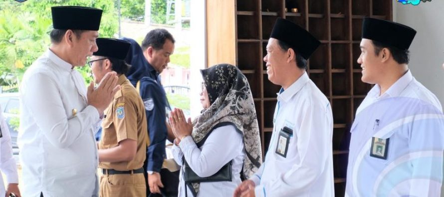 WAKIL BUPATI OKU SELATAN SECARA RESMI MEMBUKA MANASIK JAMA’AH CALON HAJI TINGKAT KABUPATEN OKU SELATAN 1444 H/2023 M