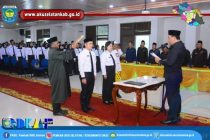 BUPATI OKU SELATAN LANTIK 231 PEGAWAI PEMERINTAH DENGAN PERJANJIAN KERJA TENAGA KESEHATAN DI LINGKUNGAN PEMERINTAH KABUPATEN OKU SELATAN