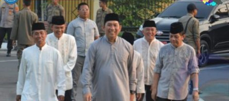 BUPATI POPO ALI HADIRI TABLIGH AKBAR DALAM RANGKA MENJALIN UKHUWAH ISLAMIAH BERSAMA MASYARAKAT OKU SELATAN.