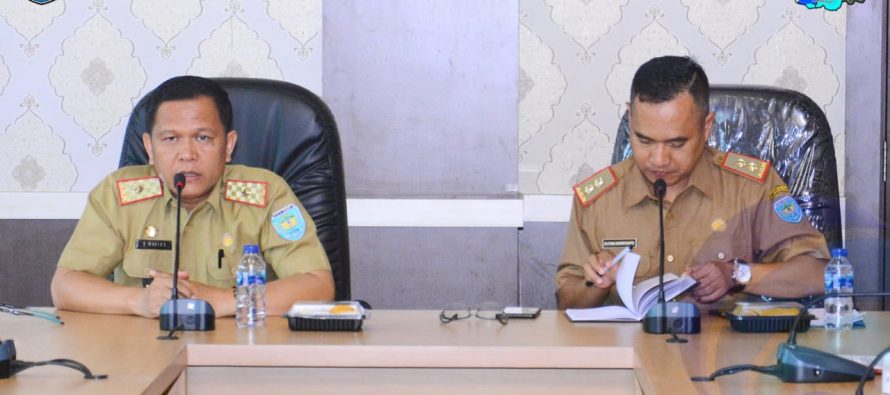 RAPAT KOORDONASI DAN PEMBERIAN USER ID DAN PASSWORD HAK AKSES PEMANFAATAN DATA KEPENDUDUKAN