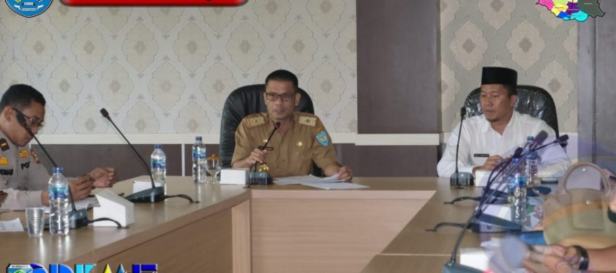 JELANG KEBERANGKATAN HAJI 2023, SEKDA MINTA DINAS TERKAIT FOKUS PADA CALON JAMA’AH LANSIA DAN KAWAL KEBERANGKATAN HINGGA SELESAI