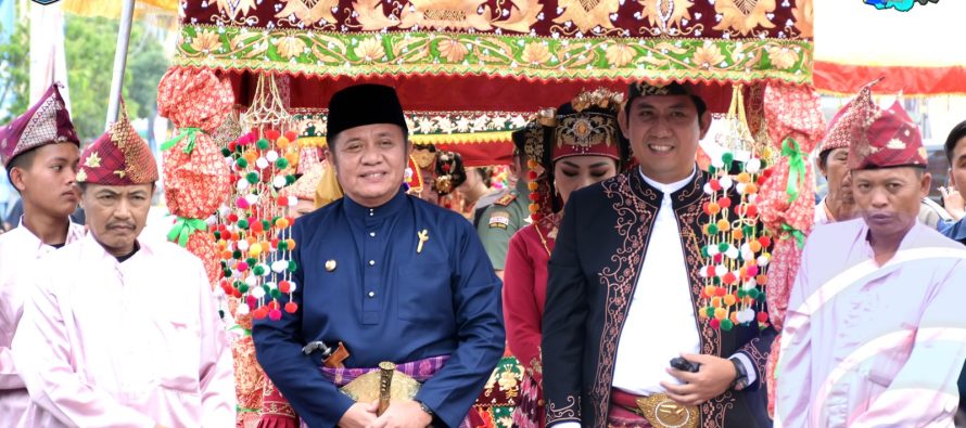 GUBERNUR SUMSEL H. HERMAN DERU APRESIASI EVENT FESTIVAL DANAU RANAU XXIII TAHUN 2023 SUKSES DI GELAR.