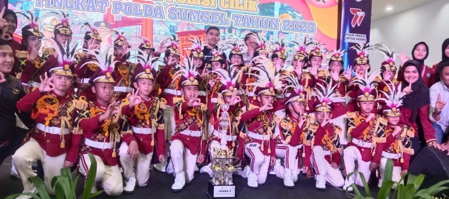 RAIH JUARA KEDUA LOMBA DI TINGKAT PROVINSI, BUPATI POPO ALI APRESIASI KEBERHASILAN POCIL POLRES OKU SELATAN