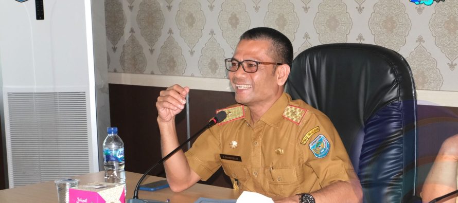 SEKDA PIMPIN RAPAT PEMBAHASAN RENCANA TINDAK LANJUT HASIL SPI 2022 DAN MONITORING TINDAK LANJUT HASIL SPI 2022 PEMKAB OKU SELATAN