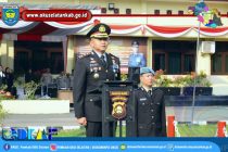 BUPATI OKU SELATAN TERIMA PENGHARGAAN DAN PIN EMAS DARI KAPOLDA SUMSEL PADA MOMEN PERINGATAN HARI BHAYANGKARA KE-77