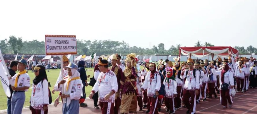 DUA PERWAKILAN PMR OKU SELATAN IKUTI KEGIATAN JUMBARA PMR IX TINGKAT NASIONAL DI LAMPUNG