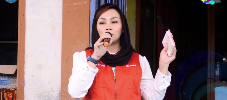 KETUA TIM PENGGERAK PKK OKU SELATAN KUNJUNGI KORBAN BENCANA BANJIR DAN KEBAKARAN