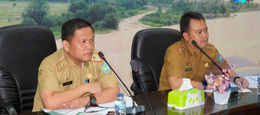 DISPORA KABUPATEN OKU SELATAN GELAR RAPAT KOORDINASI TERKAIT PELAKSANAAN TURNAMEN SEPAKBOLA BUPATI CUP TAHUN 2023.