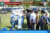 MEWAKILI BUPATI OKU SELATAN, KEPALA BAGIAN KESRA SETDA OKU SELATAN, HADIRI PENGAJIAN AKBAR DAN PELANTIKAN BKMT KECAMATAN BUANA PEMACA.