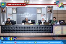 BUPATI OKU SELATAN SAMPAIKAN TANGGAPAN TERHADAP PANDANGAN FRAKSI DPRD OKU SELATAN TERKAIT RAPERDA PERTANGGUNGJAWABAN PELAKSANAAN APBD 2023