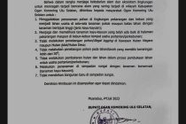 MENJAGA LINGKUNGAN HIDUP ADALAH TUGAS KITA SEMUA