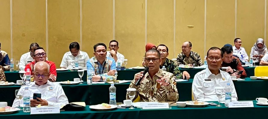 SEKRETARIS DAERAH OKU SELATAN MONITORING DAN EVALUASI PENGANGGARAN JAMINAN SOSIAL KETANAKERJAAN.