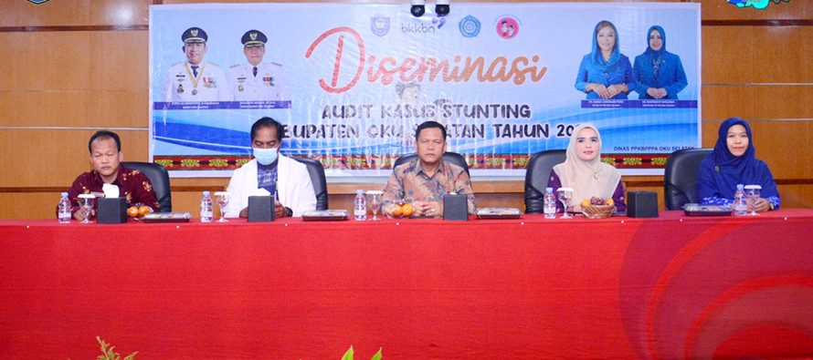 PEMKAB OKU SELATAN KOMITMEN AKAN CAPAI TARGET NASIONAL PENURUNAN ANGKA STUNTING TAHUN 2024.