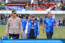 ASISTEN BIDANG ADMINISTRASI UMUM HADIRI FINAL DAN CLOSING TOURNAMENT BUPATI CUP II OKU SELATAN TAHUN 2023