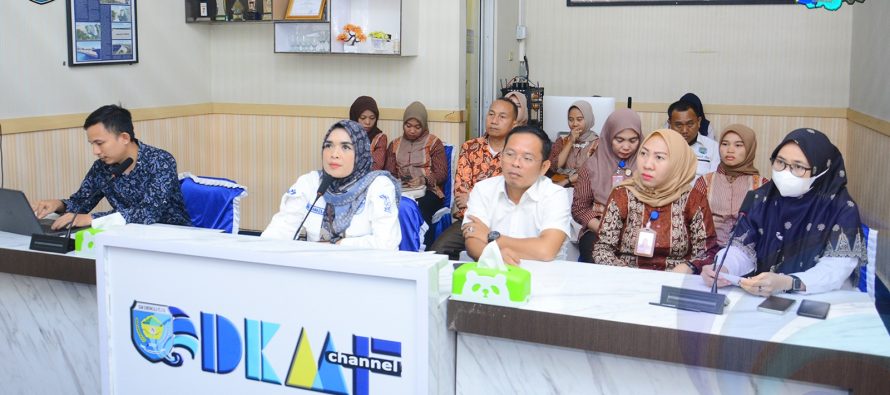 PEMKAB OKU SELATAN IKUTI INTERVIEW TIM PENILAI BADAN KEGIATAN EVALUASI PENYELENGGARAAN STATISTIK SEKTORAL