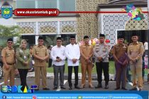 SEKRETARIS DAERAH OKU SELATAN SAMBUT KEDATANGAN PARA JAMA’AH HAJI ASAL KABUPATEN OKU SELATAN TAHUN 2023.