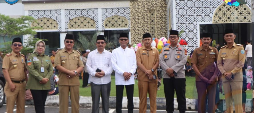 SEKRETARIS DAERAH OKU SELATAN SAMBUT KEDATANGAN PARA JAMA’AH HAJI ASAL KABUPATEN OKU SELATAN TAHUN 2023.