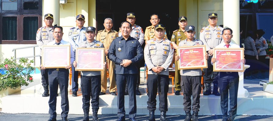 BUPATI POPO ALI APRESIASI KINERJA JAJARAN POLRES OKU SELATAN DI BERBAGAI BIDANG
