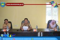 DINAS PUTR GELAR RAPAT KOORDINASI PEMBANGUNAN GAPURA HUT KE 78 REPUBLIK INDONESIA