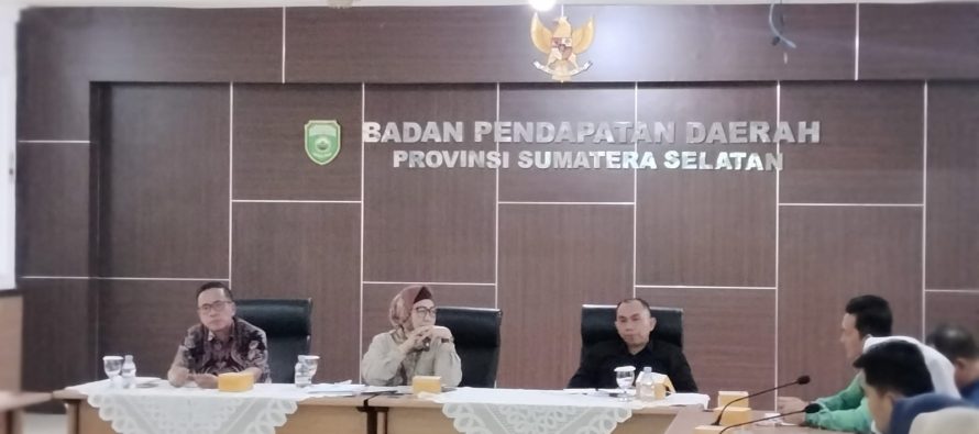 KOORDINASI TERKAIT RANCANGAN PERATURAN DAERAH TENTANG PAJAK DAERAH DAN RETRIBUSI DAERAH, DPRD OKU SELATAN DAN PEMKAB OKU SELATAN KUNKER KE BAPENDA SUMSEL