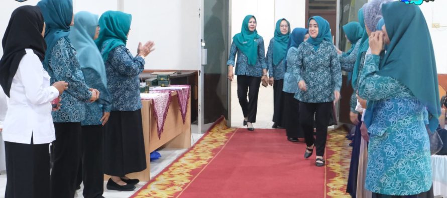 TP PKK OKU SELATAN BERSAMA TP PKK PROVINSI SUMSEL GELAR SOSIALISASI POSYANDU REMAJA.